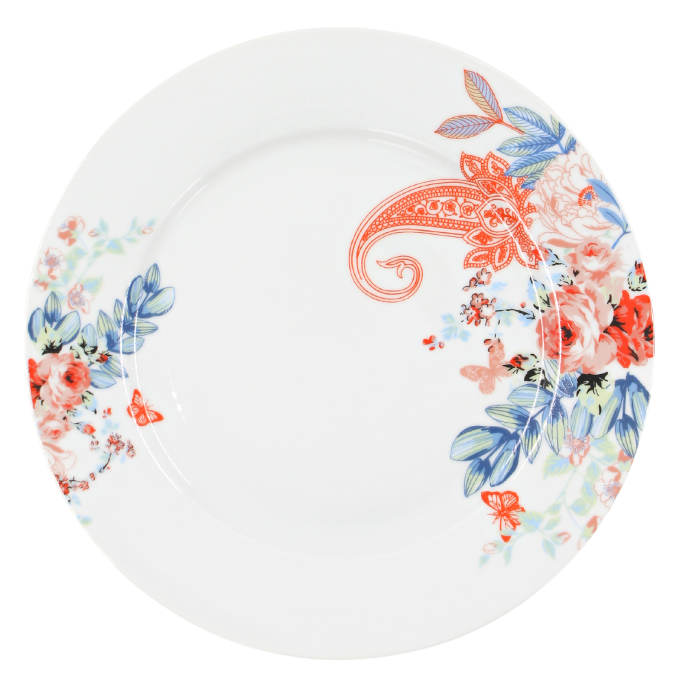 Vajilla de porcelana 20 piezas Anfora Lupita ONE SHOT sondemesa